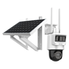 Camera PT IP, 2MP, 4G, 2.8mm, IR 30m, Audio, PIR+Radar, Panou solar, Acumulator - HIKVISION DS-2DE2C - 1
