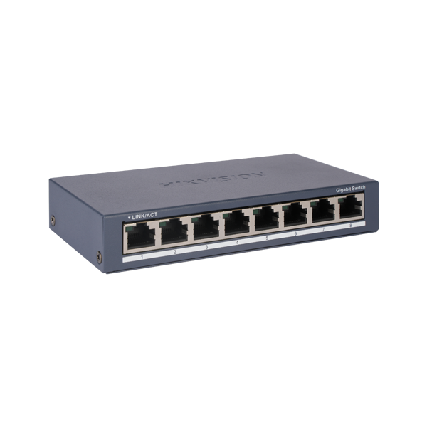 Switch 8 porturi Gigabit - HIKVISION DS-3E0508-O - 1