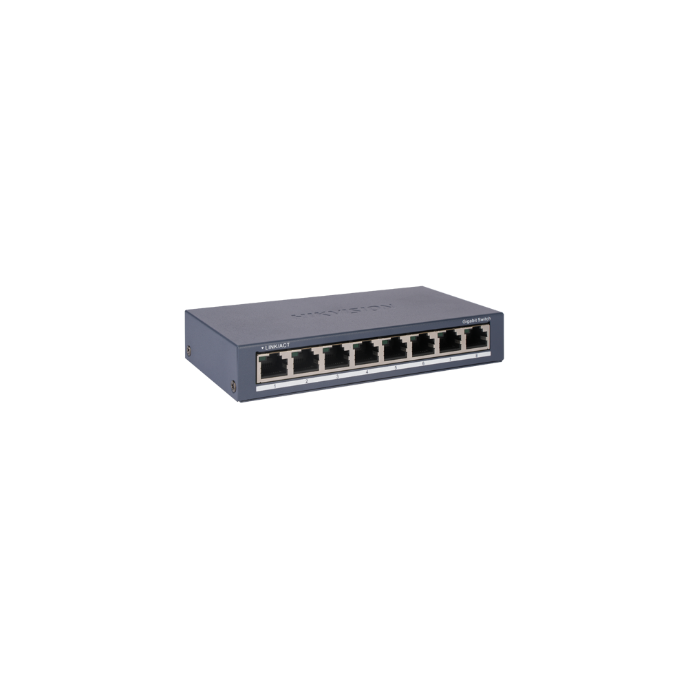 Switch 8 porturi Gigabit - HIKVISION DS-3E0508-O - 1