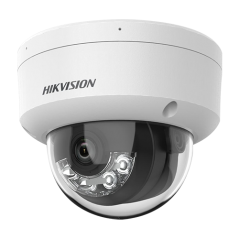Camera IP, 4K, AcuSense, lentila 2.8mm, IR 30m, WL 30m, 2xMic, Alarma, IK10 - HIKVISION DS-2CD2183G2 - 1