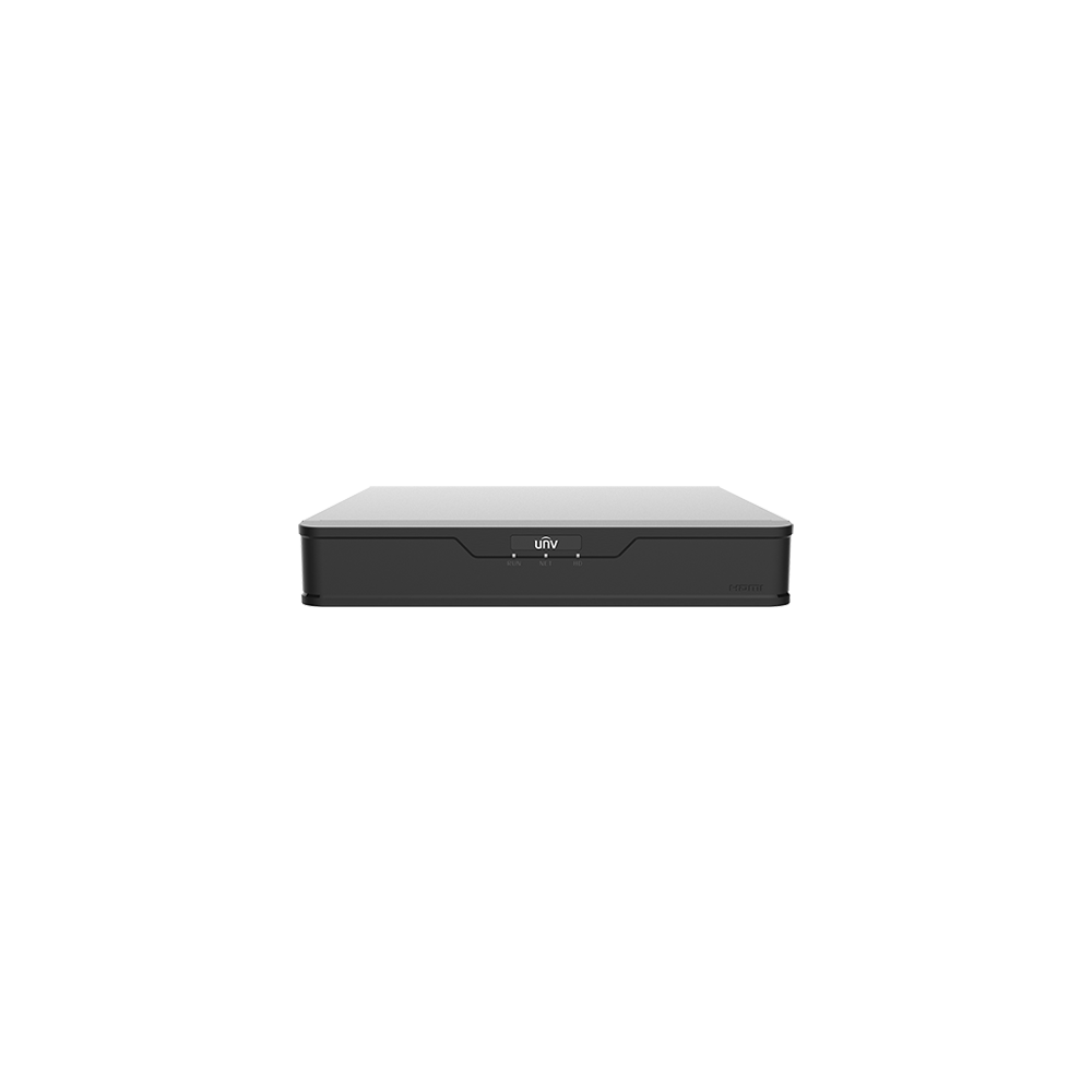 NVR 4K, 4 canale PoE, max. 16MP, VCA, Ultra H.265 - UNV NVR501-04B-P4 - 1