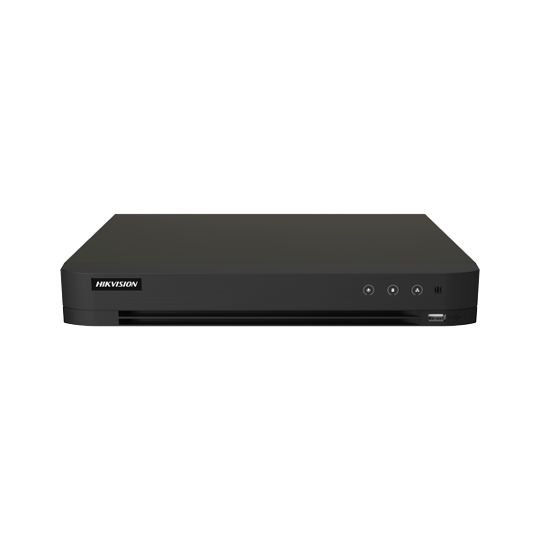 DVR AcuSense 16 ch., 3K, 8 ch. IP 6MP, AUDIO 'over coaxial', 1U - HIKVISION iDS-7216HQHI-M1-XT - 1