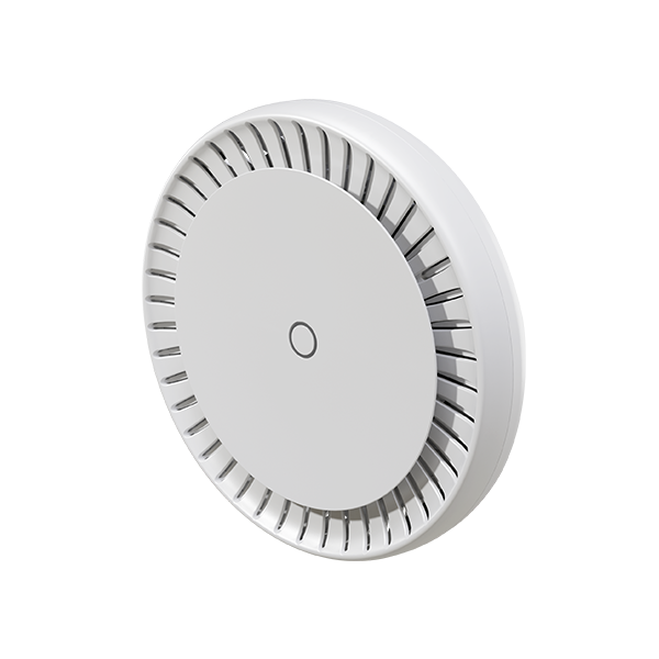 cAP ax, 2 x Gigabit (PoE-OUT/IN), 802.11b/g/n/ax 2.4GHz, 802.11a/n/ac/ax 5GHz, AX1800 - MikroTik cAP - 1
