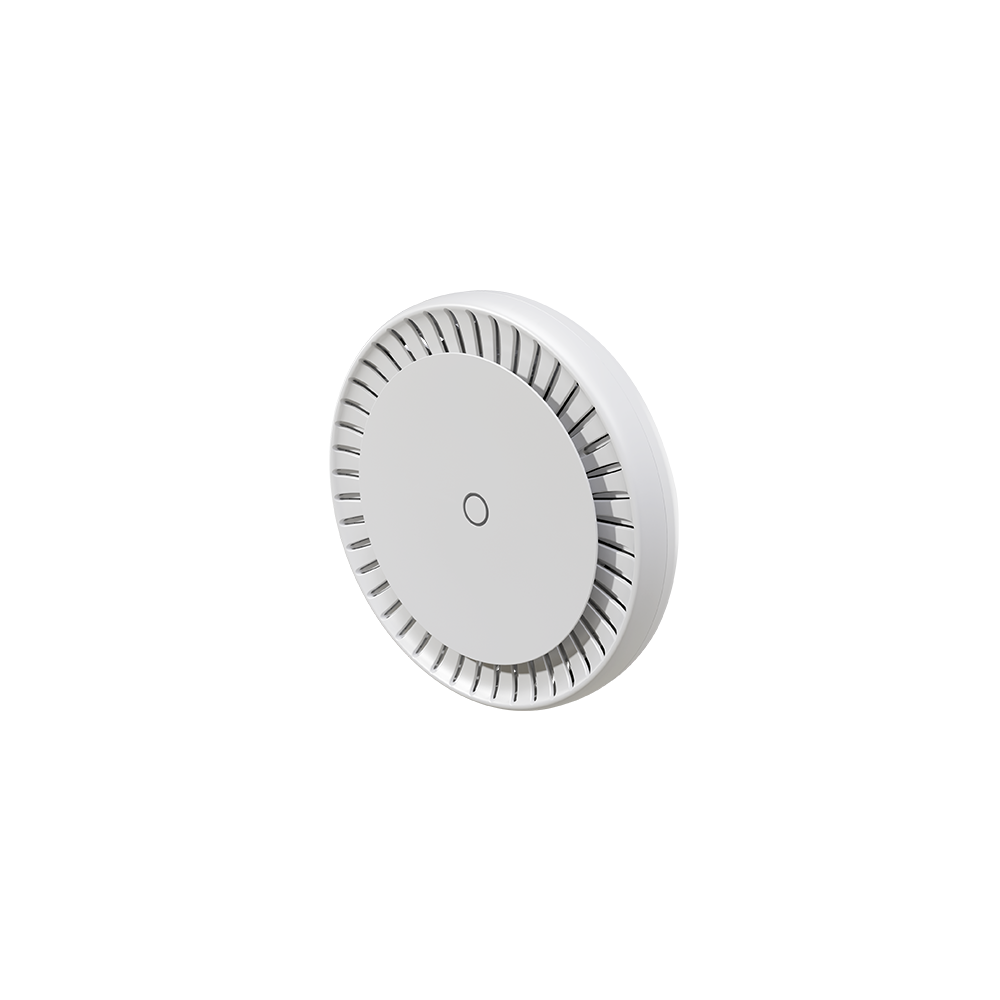 cAP ax, 2 x Gigabit (PoE-OUT/IN), 802.11b/g/n/ax 2.4GHz, 802.11a/n/ac/ax 5GHz, AX1800 - MikroTik cAP - 1