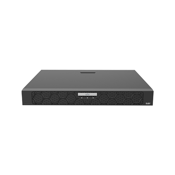 NVR 4K, 16 canale PoE, 16MP, 2xSATA, Alarma I/O - UNV NVR502-16B-P16 - 1