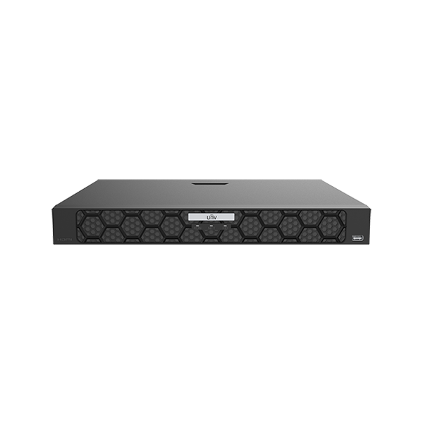 NVR 4K, 32 canale 16MP, 2xSATA, Alarma I/O - UNV NVR502-32B - 1