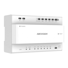 Distribuitor Video/Audio 2 fire pentru 6 posturi - HIKVISION DS-KAD706Y - 1