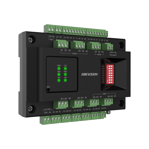 Modul extensie 2 usi, conexiune RS485, back-up, compatibil cu seria DS-K270yyy - HIKVISION DS-K2M002 - 1