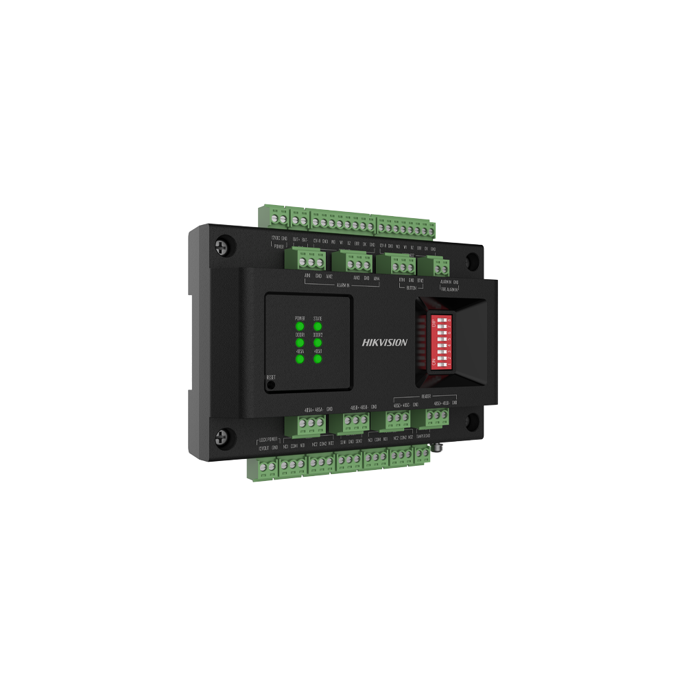 Modul extensie 2 usi, conexiune RS485, back-up, compatibil cu seria DS-K270yyy - HIKVISION DS-K2M002 - 1