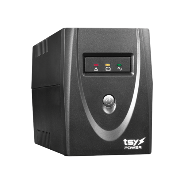 UPS TSY Power, 600VA/360W, LED,  line interactive, 2 x Schuko TSY-MP-0K6-LED - 1