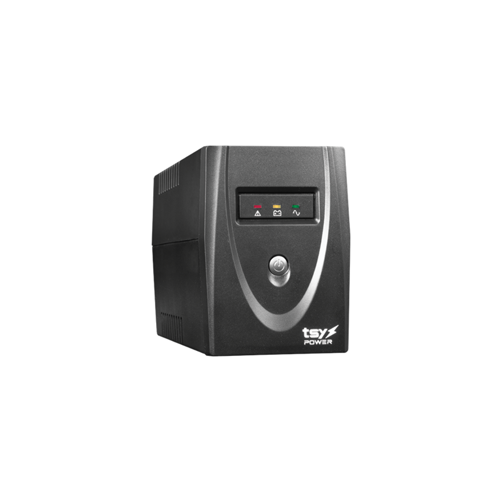 UPS TSY Power, 600VA/360W, LED,  line interactive, 2 x Schuko TSY-MP-0K6-LED - 1