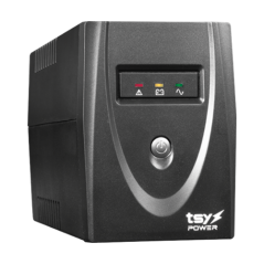 UPS TSY Power, 600VA/360W, LED,  line interactive, 2 x Schuko TSY-MP-0K6-LED - 1