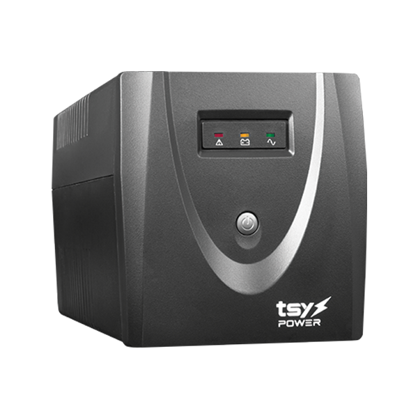 UPS TSY Power, 1200VA/720W, LED,  line interactive, 4 x Schuko TSY-MP-1K2-LED - 1