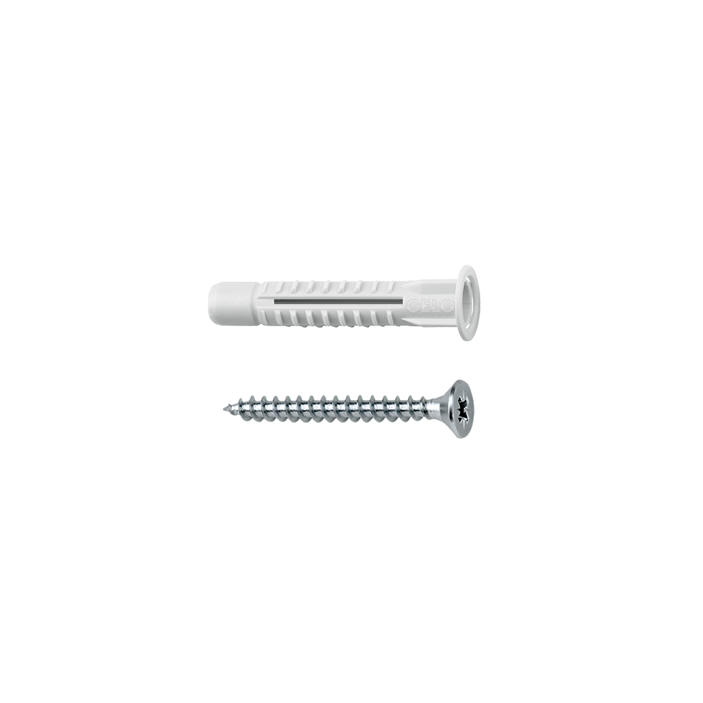 Diblu universal M6x40 cu guler + surub MZK (50 buc.) - CELO 9641MZKSZ - 1