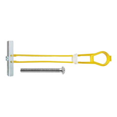 Diblu basculant gips carton cu piesa metalica filetata + surub M8, BT (20 buc.) - CELO 9Y8BTPK - 1