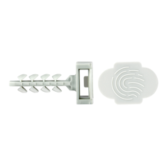 Diblu fixare colier Ã 6x30, cap mare gri in cutie plastic InsertFIX (125 buc.) CELO 96EXPIFB - 1