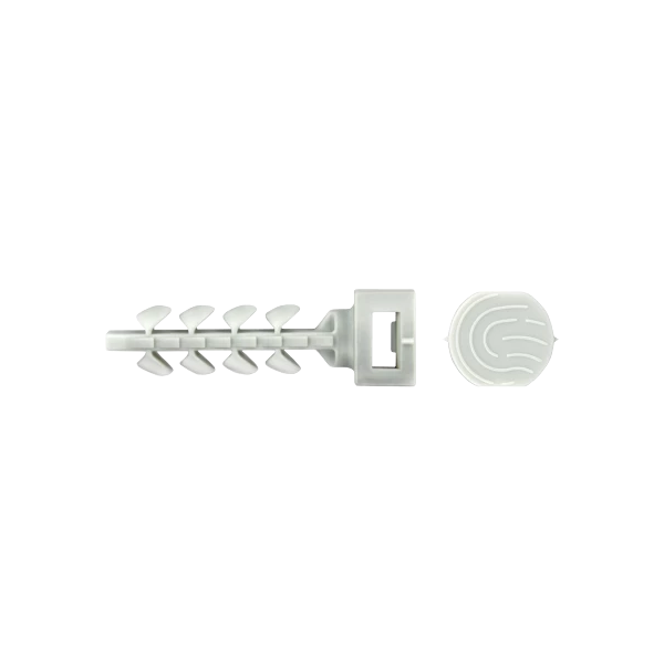 Diblu fixare colier Ã 6x30, cap mic gri in cutie plastic InsertFIX (250 buc.) - CELO 96EXPIFS - 1