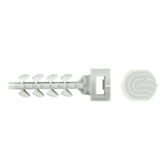 Diblu fixare colier Ã 6x30, cap mic gri in cutie plastic InsertFIX (250 buc.) - CELO 96EXPIFS - 1