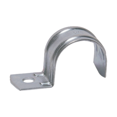 Clema metalica pentru cablu/tub 25mm, pregaurita (100 buc.) - CELO 925F - 1