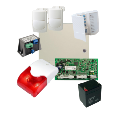 Kit alarma la efractie DSC cu sirena interioara - 1