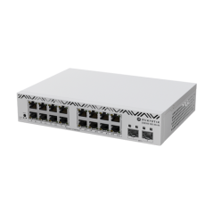 Cloud Smart Switch, 16 x Gigabit, 2 x SFP+ 10Gbps, 1U - Mikrotik CSS318-16G-2S+IN - 1