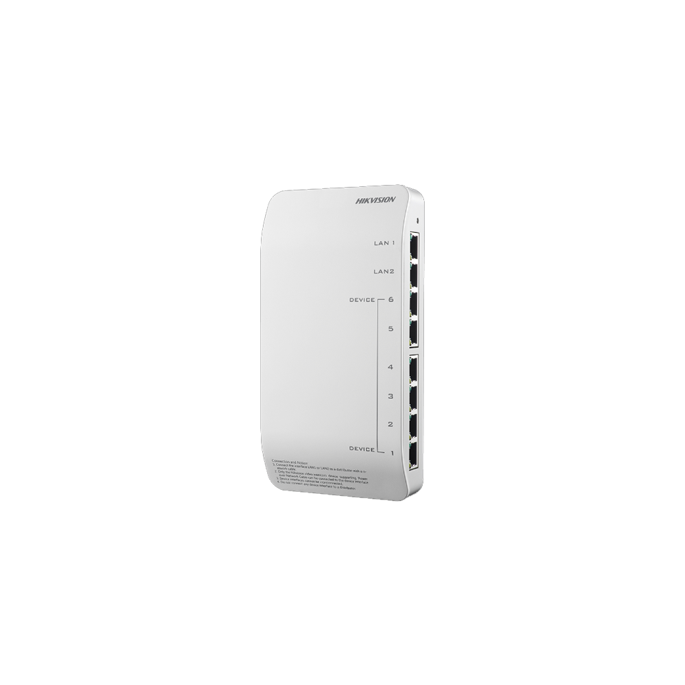 Distribuitor Video/Audio pentru 6 posturi - HIKVISION DS-KAD606-P - 1