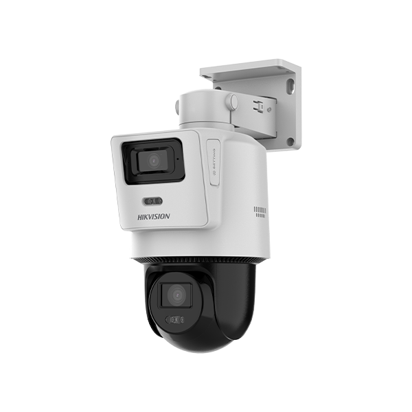 Camera PTZ IP, TandemVu, 4+4MP, lentile 2.8/8mm, IR 30m, WL 30m, Audio - HIKVISION DS-2SE2C400MWG-E1 - 1