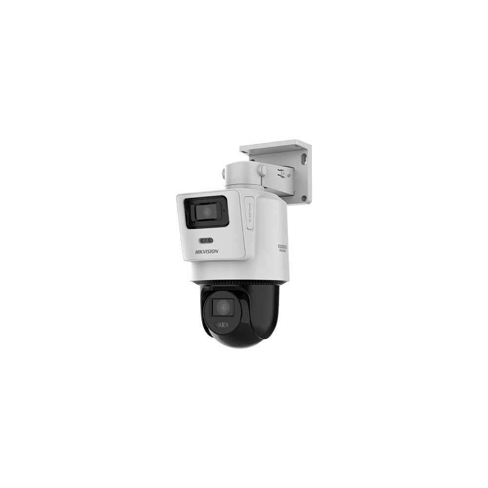 Camera PTZ IP, TandemVu, 4+4MP, lentile 2.8/8mm, IR 30m, WL 30m, Audio - HIKVISION DS-2SE2C400MWG-E1 - 1