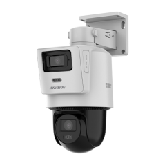 Camera PTZ IP, TandemVu, 4+4MP, lentile 2.8/8mm, IR 30m, WL 30m, Audio - HIKVISION DS-2SE2C400MWG-E1 - 1