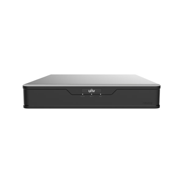 XVR Hibrid, 4 canale Analog 8MP + 1 canal IP 8MP, Audio over coaxial, Alarma - UNV XVR301-04U3 - 1