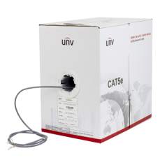 Cablu UTP cat5e 0.45mm, cupru integral, cutie 305 metri - UNV CAB-LC2100B-E-IN - 1