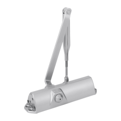 Amortizor hidraulic argintiu cu brat articulat - DORMA TS68-SILVER - 1