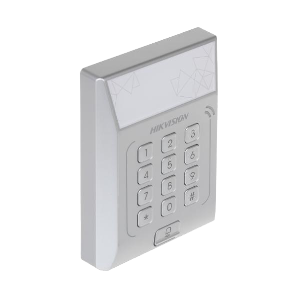 Controler stand-alone cu tastatura si cititor card - HIKVISION DS-K1T801M - 1