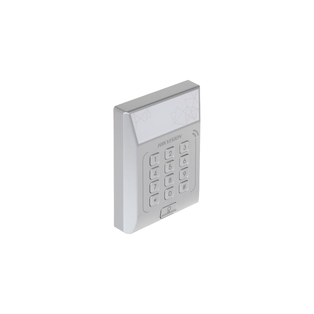 Controler stand-alone cu tastatura si cititor card - HIKVISION DS-K1T801M - 1