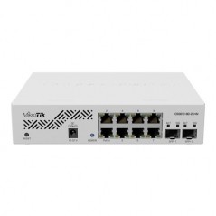 Smart Switch, 8 x Gigabit, 2 x SFP+ 10Gbps - Mikrotik CSS610-8G-2S+IN - 1
