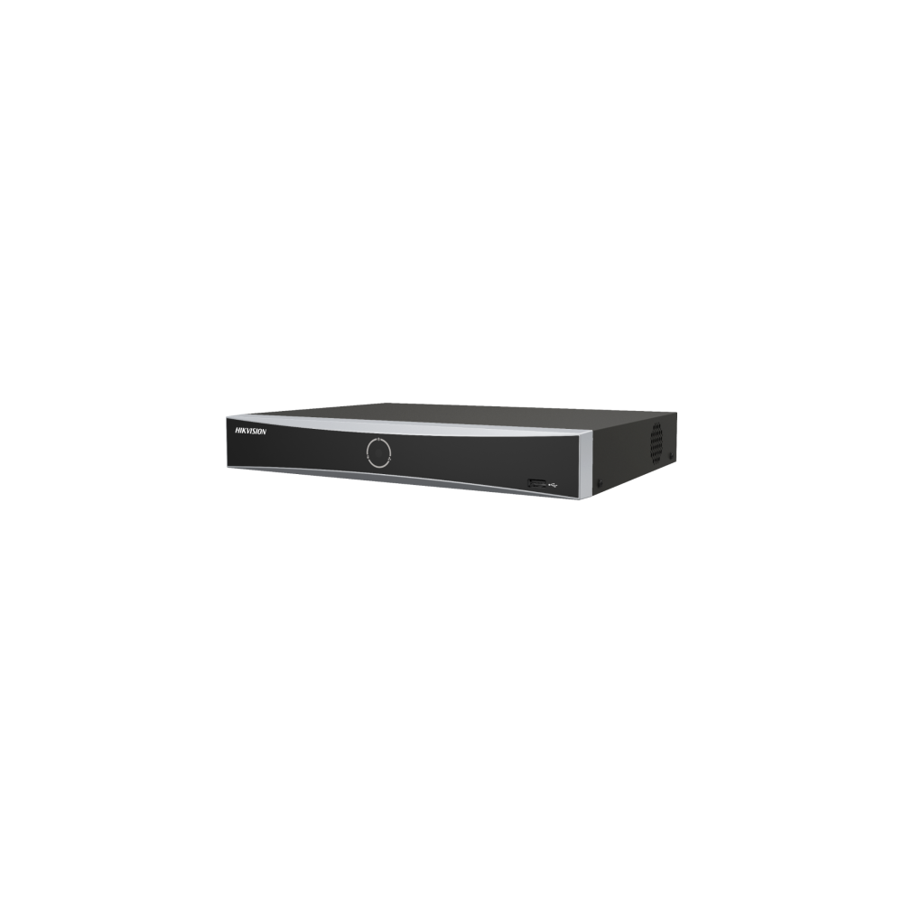 AcuSense - NVR 4K, 8 canale 12MP, Alarma IN-OUT - HIKVISION DS-7608NXI-K1-A - 1