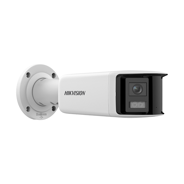 ColorVu - Camera IP 4MP, lentila 2.8mm, Panoramic view 180gr, WL 40m, Audio - HIKVISION DS-2CD2T47G2 - 1