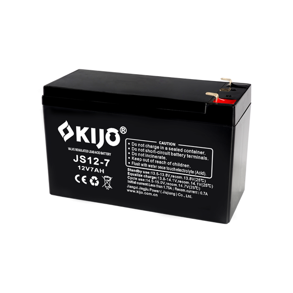 Acumulator AGM 12V, 7Ah, F1 - KIJO JS12-7 - 1