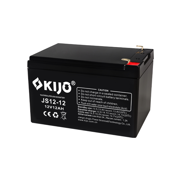 Acumulator AGM 12V, 12Ah, F2 - KIJO JS12-12 - 1