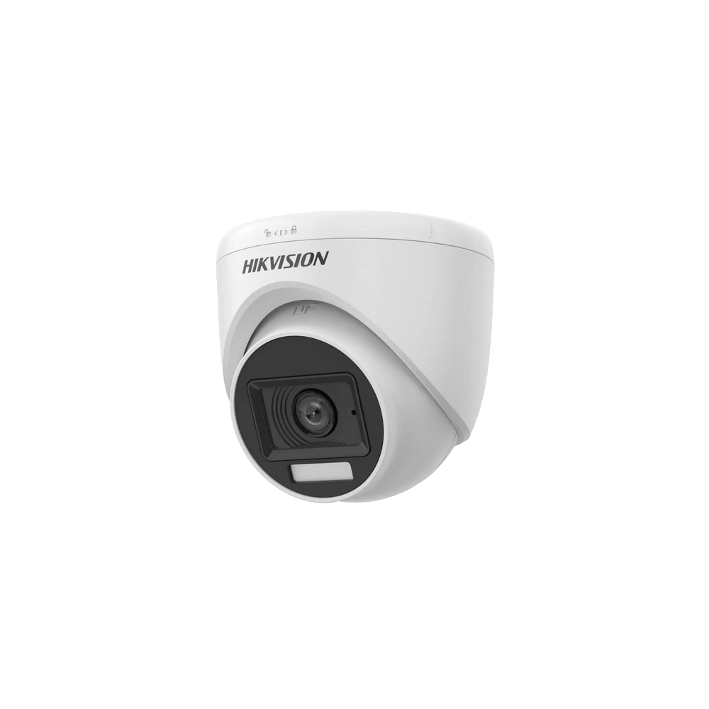 Dual Light - Camera analog 2MP, lentila 2.8mm, IR 20m, WL 20m, TVI/AHD/CVI/CVBS, Mic. - HIKVISION DS - 1