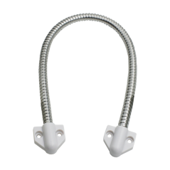 Set legatura flexibila din inox, capete din plastic vopsit alb,  400 x 6 mm CSL-400-2 - 1