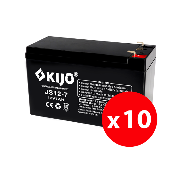 Cutie 10 acumulatori JS12-7 - KIJO JS12-7-BAX - 1