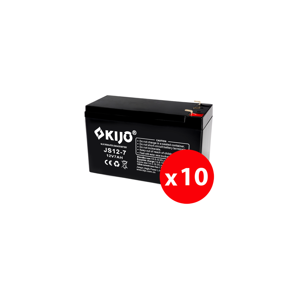 Cutie 10 acumulatori JS12-7 - KIJO JS12-7-BAX - 1