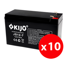 Cutie 10 acumulatori JS12-7 - KIJO JS12-7-BAX - 1