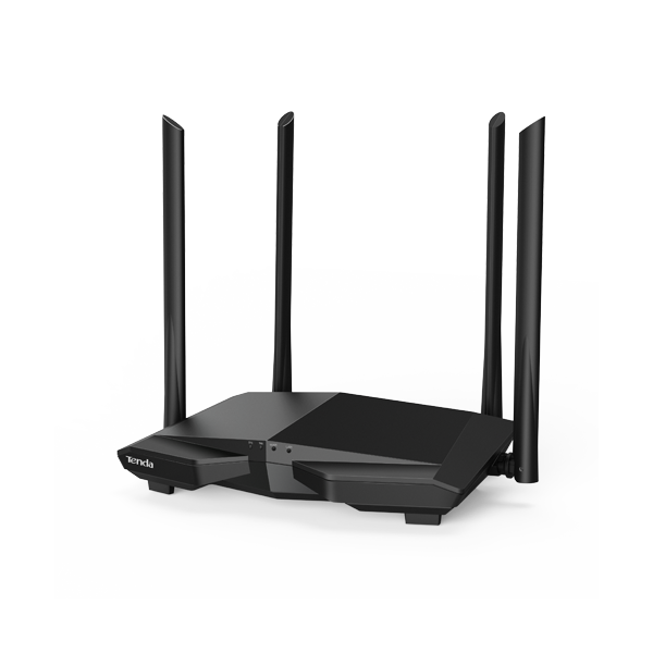 Router Wi-Fi 5, DualBand 2.4/5GHz 300+867Mbps, 4x6dBi, 4x 10/100 Mbps - TENDA TND-AC6-V50 - 1