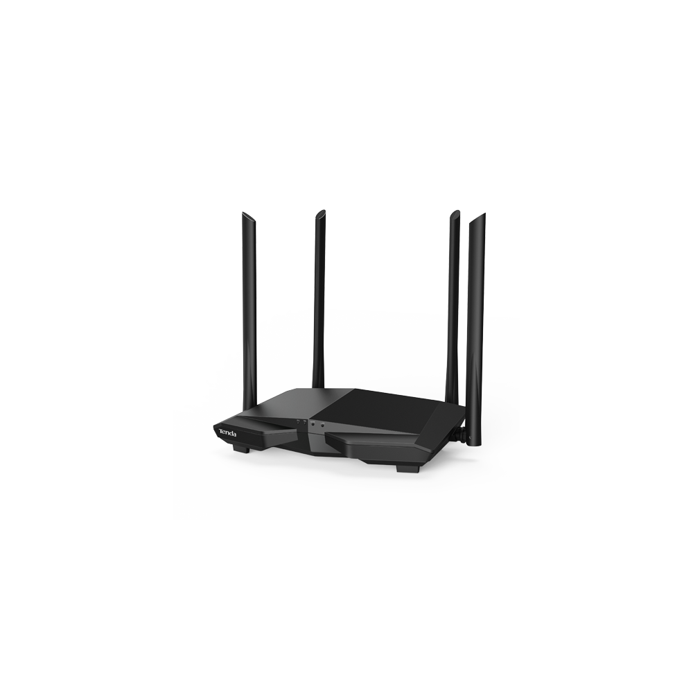 Router Wi-Fi 5, DualBand 2.4/5GHz 300+867Mbps, 4x6dBi, 4x 10/100 Mbps - TENDA TND-AC6-V50 - 1