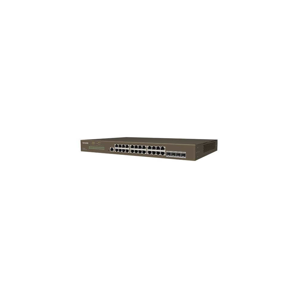 Switch 24 porturi Gigabit, 4 porturi SFP Gigabit, Management - TENDA TND-TEG5328F - 1