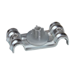 Clema metalica dubla DFT Ã 15.5 mm pentru cablu, fixare pe pistol (100 buc.) - CELO 916DFT - 1