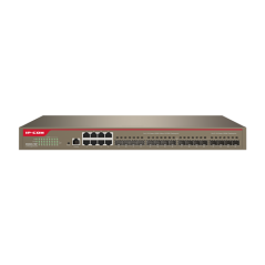 Switch 8 porturi Gigabit, 16 porturi SFP Gigabit, L3 Cloud Management - IP-COM G5324-16F - 1