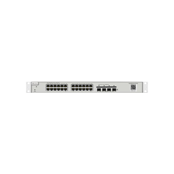 Switch 24 porturi Gigabit, 4 porturi SFP+, L3 Cloud Management - Ruijie RG-NBS5200-24GT4XS - 1